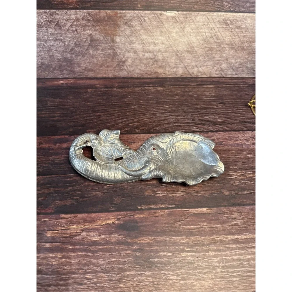Arthur Court Aluminum Elephant Spoon Rest 1993